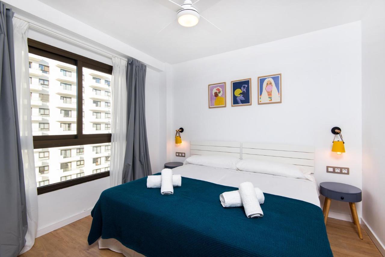 Aloha Puerto Private Apartment 1St Line Carihuela Beach Torremolinos Ngoại thất bức ảnh